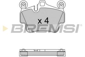 BREMSI BP3564 - B. PADS PORSCHE