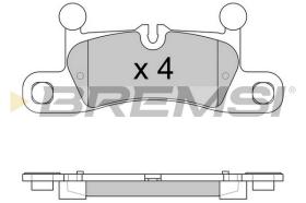 BREMSI BP3585 - 0