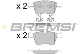 BREMSI BP3590 - B. PADS MERCEDES-BENZ