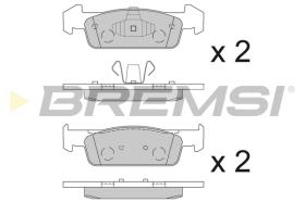 BREMSI BP3647 - 0