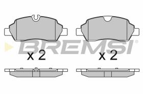 BREMSI BP3652 - B. PADS FORD