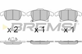 BREMSI BP3655 - 0