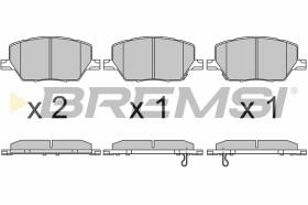 BREMSI BP3657 - 0