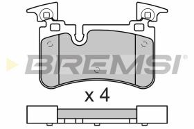 BREMSI BP3676 - B. PADS MERCEDES-BENZ