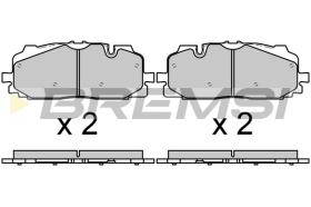 BREMSI BP3687 - 0