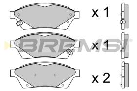 BREMSI BP3694 - B. PADS CADILLAC