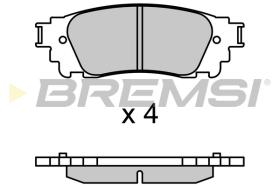 BREMSI BP3704 - B. PADS LEXUS