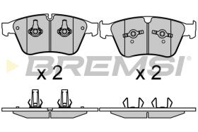 BREMSI BP3713 - B. PADS MERCEDES-BENZ
