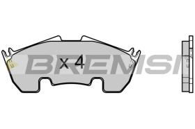 BREMSI BP3716 - B. PADS MERCEDES-BENZ
