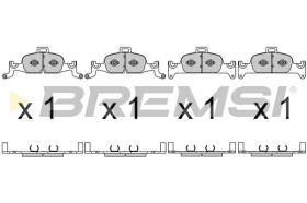 BREMSI BP3719 - 0