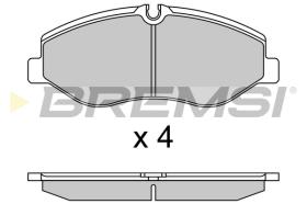 BREMSI BP3733 - 0