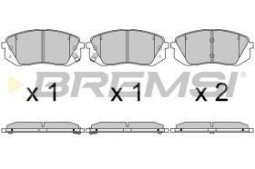 BREMSI BP3754 - 0