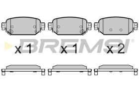 BREMSI BP3768 - 0