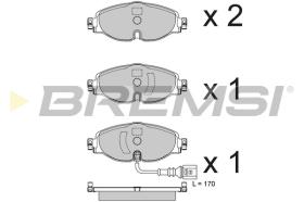 BREMSI BP3782 - 0