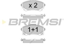 BREMSI BP3788 - 0