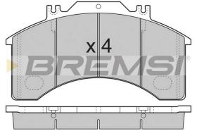 BREMSI BP7251 - B. PADS IVECO EUROCARGO I III 120 E 18,