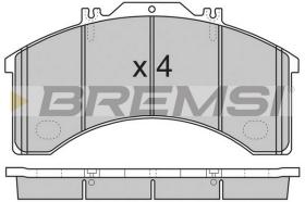 BREMSI BP7252 - B. PADS IVECO EUROSTAR LD 190 E 42, LD 1