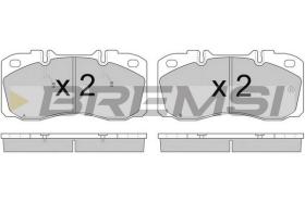 BREMSI BP7272 - B. PADS IVECO