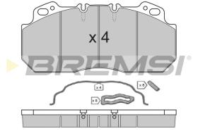 BREMSI BP7280 - B. PADS RENAULT TRUCKS MAGNUM AE 385TI.1
