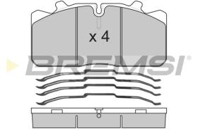 BREMSI BP7285 - B. PADS DAF LF 45 FA 45.150