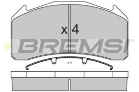 BREMSI BP7319 - B. PADS VOLVO FL FL 180 9