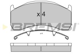BREMSI BP7320 - B. PADS VOLVO FL FL 180 16