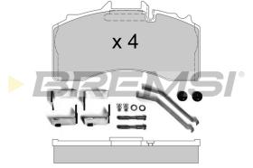 BREMSI BP7340 - B. PADS MITSUBISHI, DODGE
