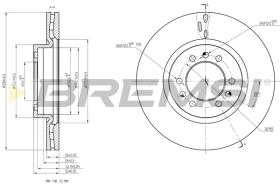 BREMSI CD5235V - B. DISC IVECO