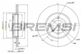 BREMSI CD6062S - B. DISC BMW