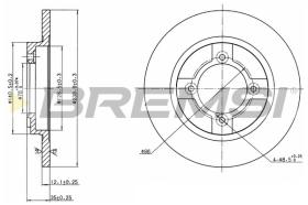 BREMSI CD6064S - B. DISC NISSAN
