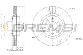 BREMSI CD6199V - B. DISC RENAULT