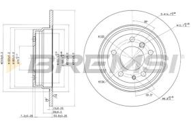BREMSI CD6221S - B. DISC BMW