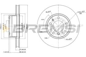 BREMSI CD6222V - B. DISC BMW