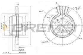 BREMSI CD6624V - B. DISC BMW