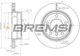 BREMSI CD6831V - B. DISC BMW
