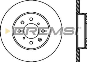 BREMSI CD6872S - B. DISC MG, ROVER