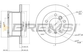 BREMSI CD6932S - B. DISC MERCEDES-BENZ, VW