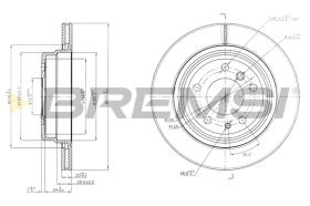 BREMSI CD6955V - B. DISC BMW