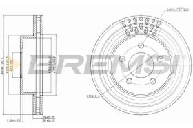 BREMSI CD7184V - B. DISC JEEP