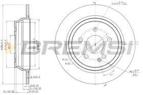 BREMSI CD7234S - B. DISC MERCEDES-BENZ