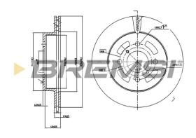 BREMSI CD7287V - B. DISC SUZUKI