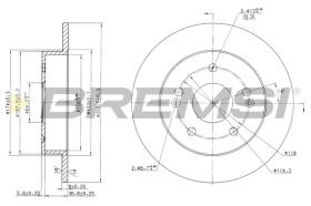 BREMSI CD7483S - B. DISC HONDA