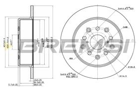 BREMSI CD7499S - B. DISC TOYOTA, LEXUS