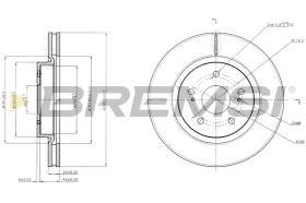 BREMSI CD7635V - B. DISC SUZUKI