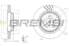 BREMSI CD7771V - B. DISC MERCEDES-BENZ