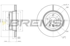 BREMSI CD7812V - B. DISC BMW