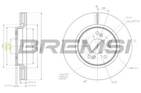 BREMSI CD7820V - B. DISC HONDA