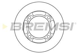 BREMSI CD7919S - B. DISC LIGIER