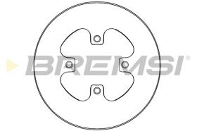 BREMSI CD7924S - B. DISC LIGIER