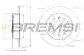 BREMSI CD7955S - B. DISC HYUNDAI